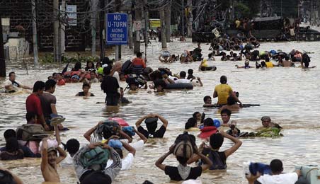 Typhoon Ondoy flooded Rosario Pasig City